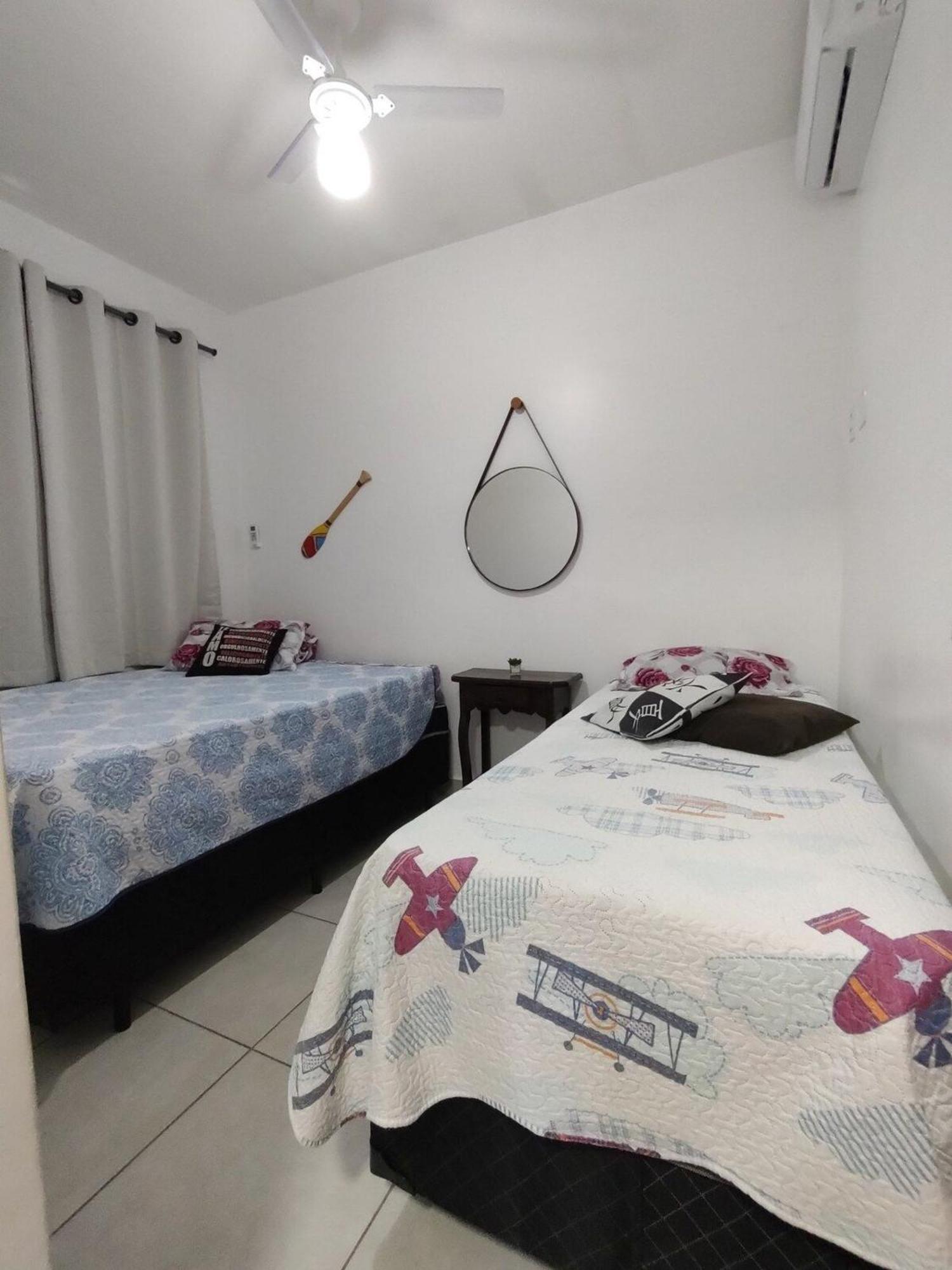 Apartamento Com Piscina Churrasqueira Em Ubatuba Exterior foto